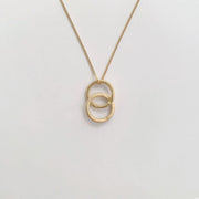 SUSICALA Halskette Twin S Gelbgold